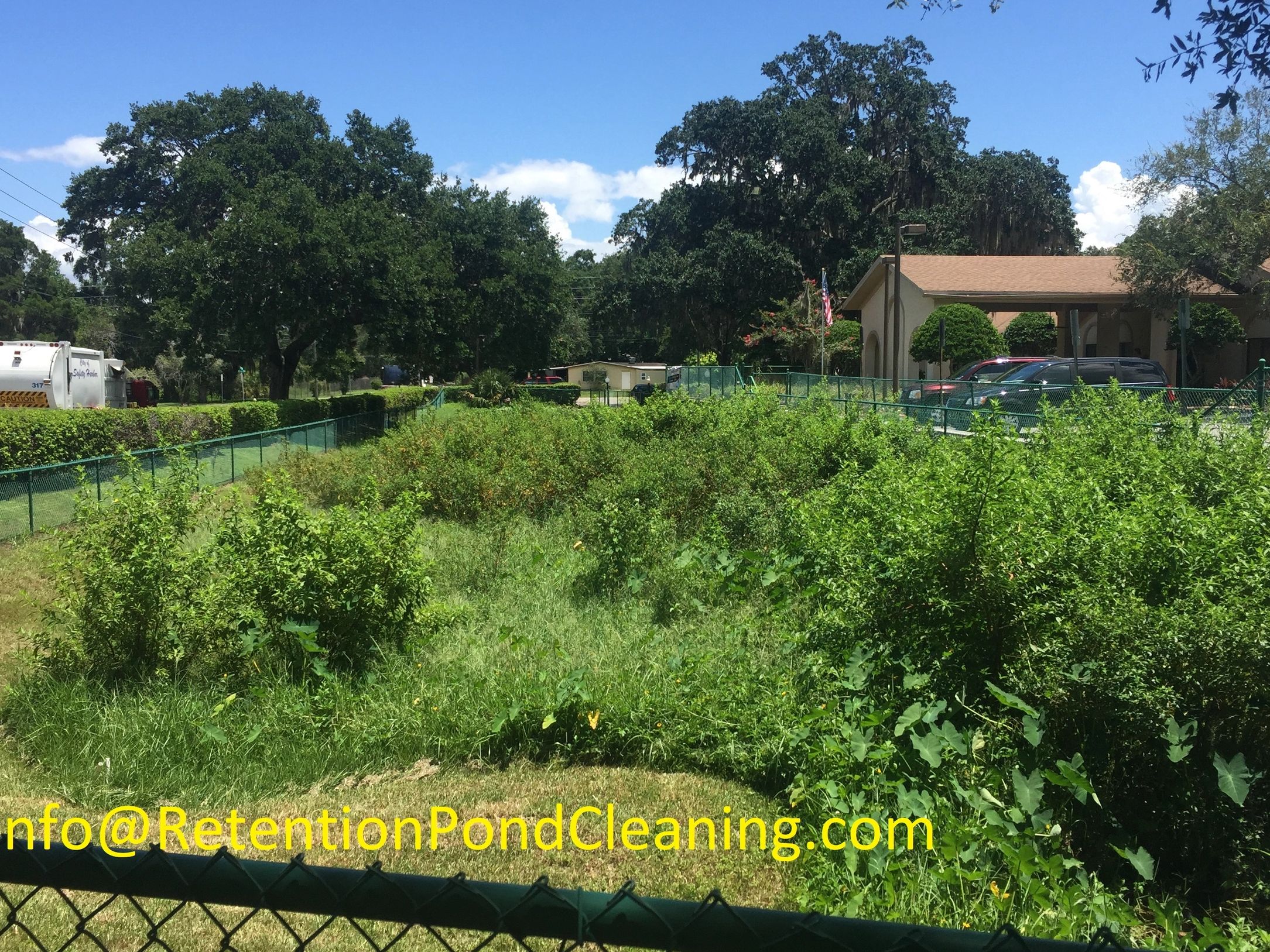 Retention Pond Cleaning